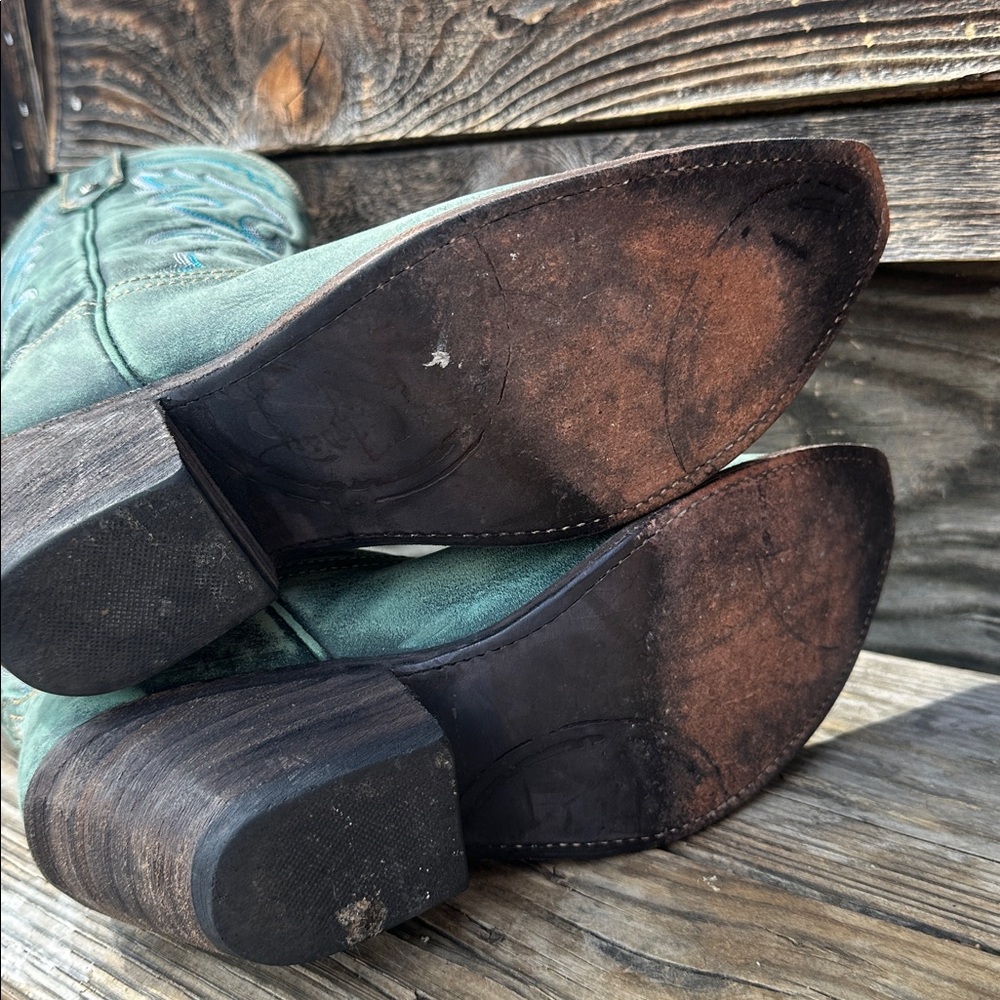 Liberty Black cowgirl cowboy Boots - Picture 6 of 7